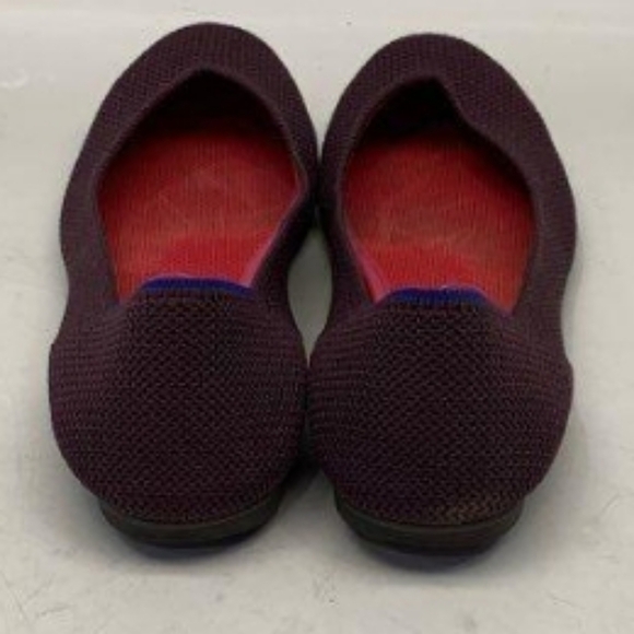 Rothy’s The Flat in Berry Lattice Retired Color Size 9 - Picture 4 of 6